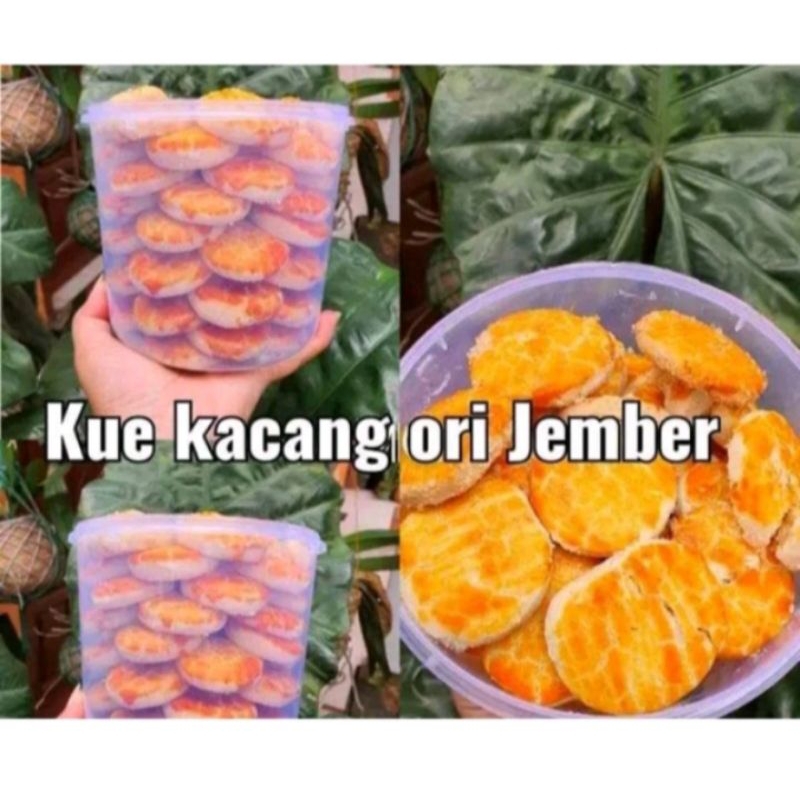 

kue kacang asli jember 1 toples