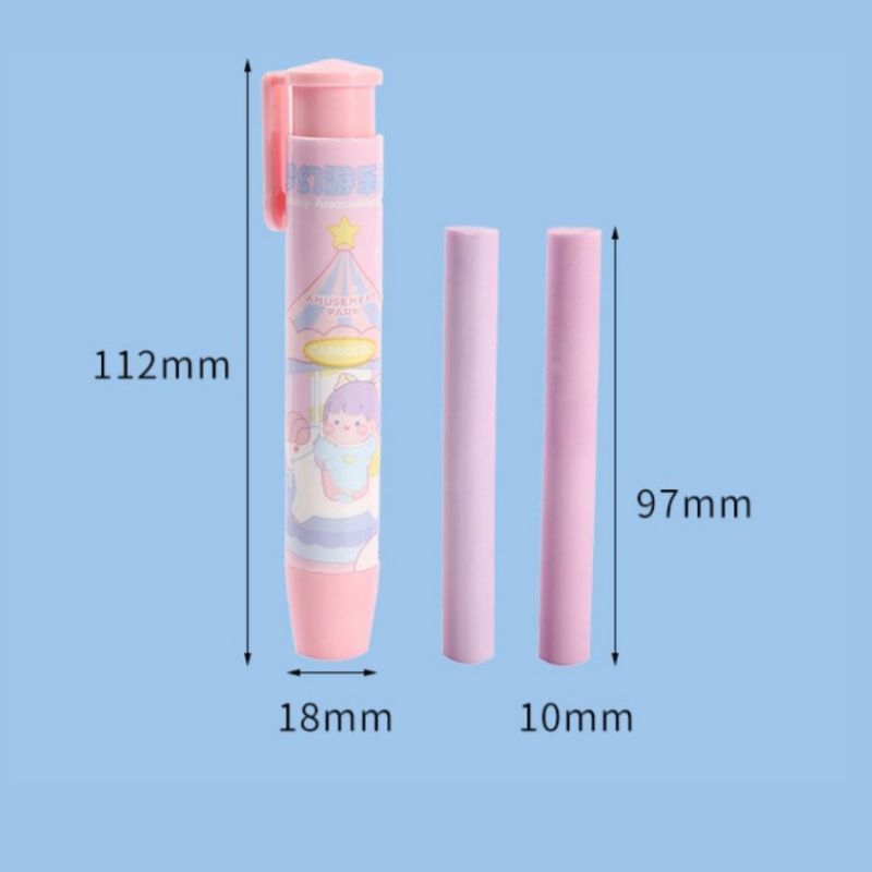 

FREE 2 Refill ERASER PEN Mechanic Penghapus Cute