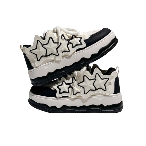 SEPATU WANITA SNEAKERS DOODLE ART KOREA SPORT SHOES H-509//MADM