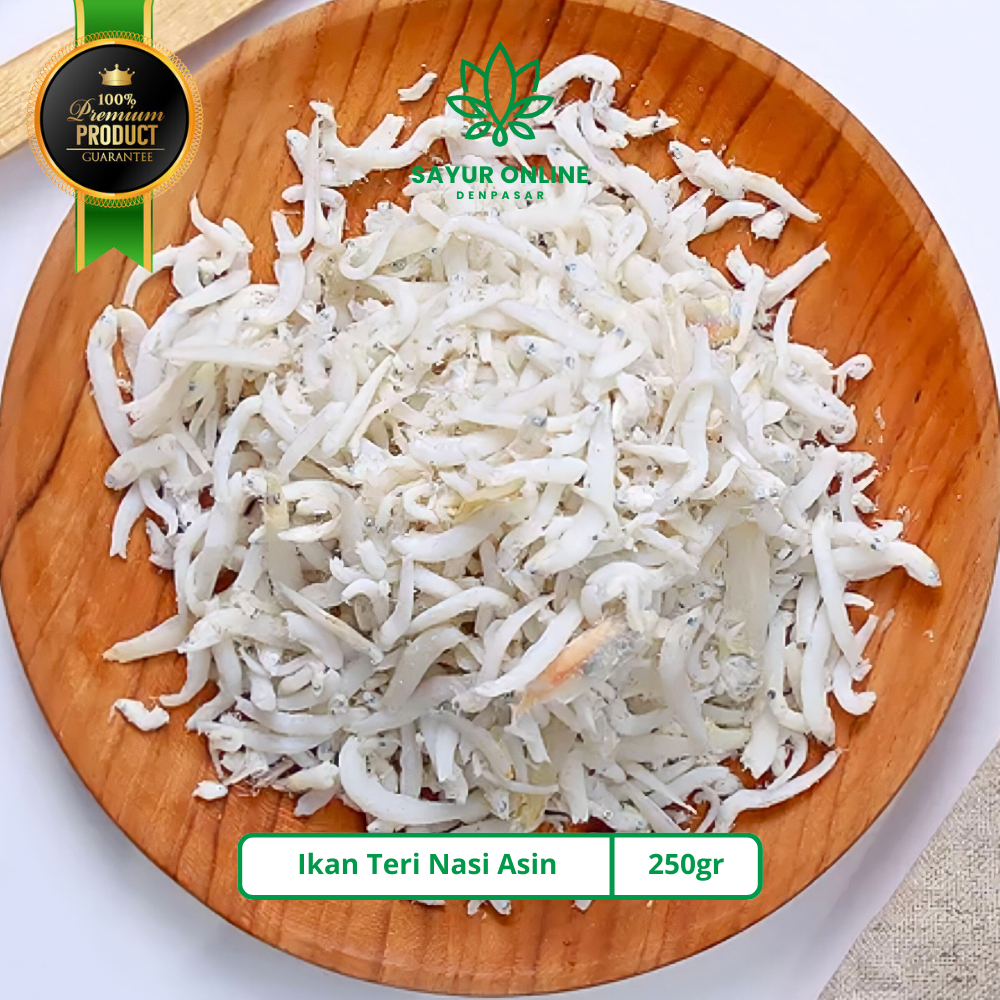 

Ikan Teri Nasi Asin Premium 250gr - Sayur Online Denpasar