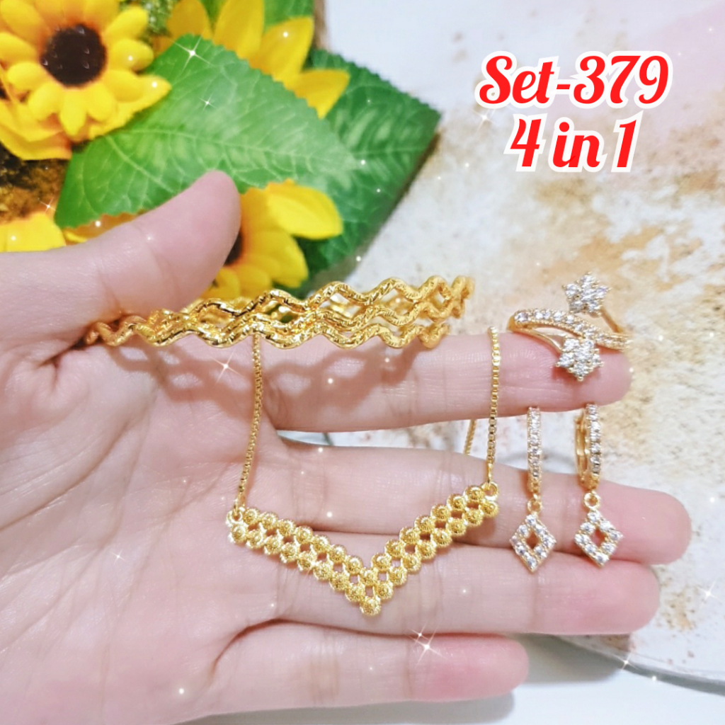 SET GELANG KERONCONG DEWASA PERHIASAN XUPING/SET-379