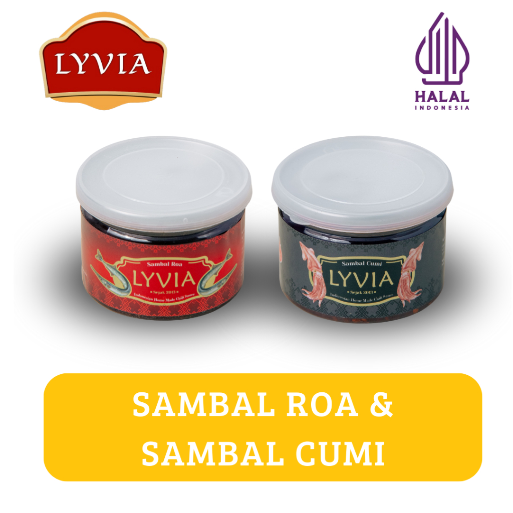 

Lyvia Bundling Sambal Roa - Sambal Cumi