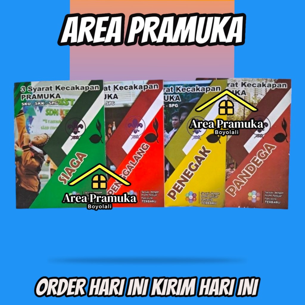

Buku pramuka 3 in 1 sku skk spg / buku pramuka siaga penggalang penegak pandega 3 in 1 ( bijian )