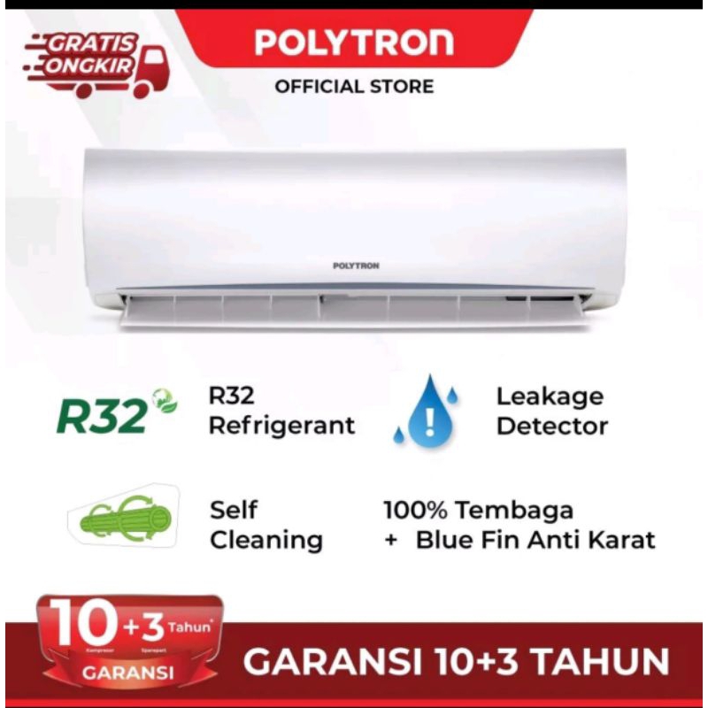 AC Polytron 0.5 PK / AC Polytron 05VH bergaransi resmi