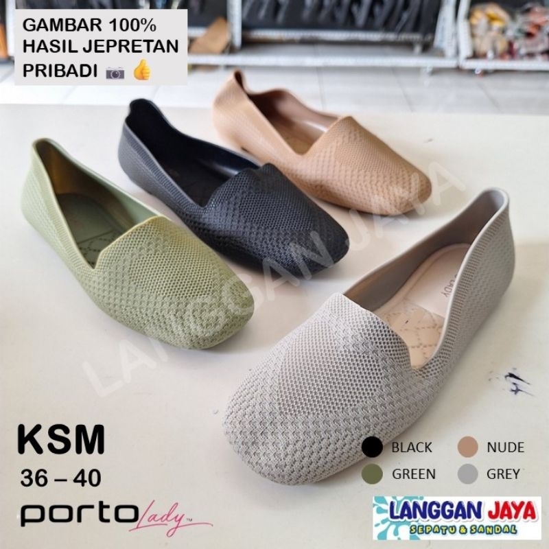 PORTO LADY BTM (36-40) - Sepatu Karet Wanita | Flatshoes | Harian | Porto Lady Bandung Original