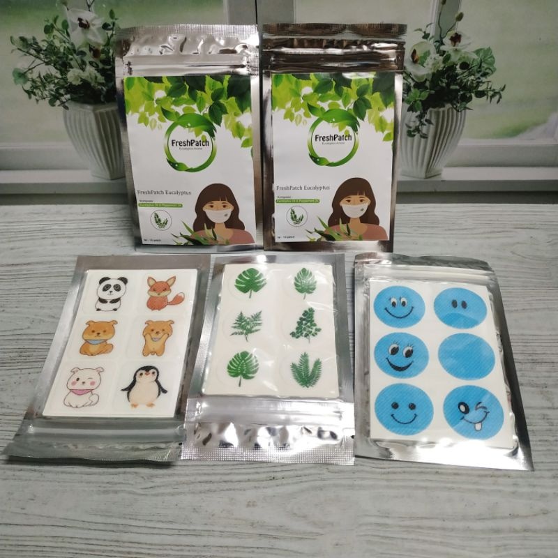 Freshcare Koala Eucalyptus Patch isi 1 box sticker masker segar
