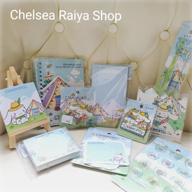 

Sanrio Cinnamoroll Milk Camping Series Memo Stiker Pin Cinamorol Cinamoroll Cinnamonroll Kawaii Original