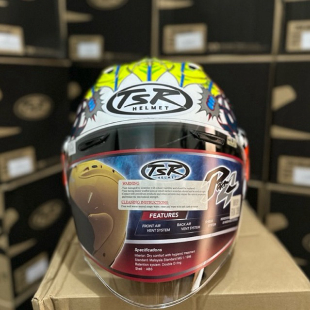 HELM TSR RAM 4 RUSSEL WHITE