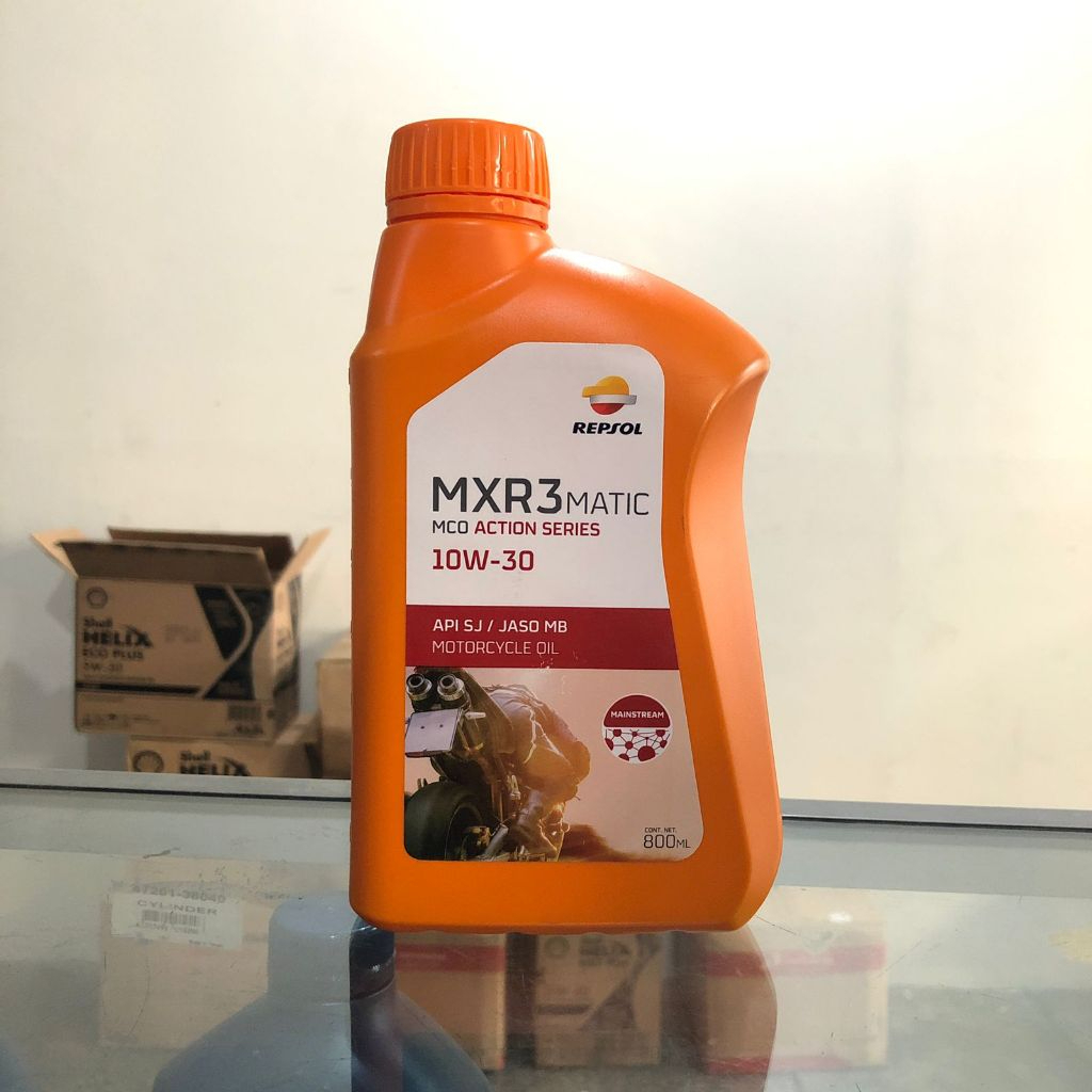 Oli Repsol Matic Moto Oli Motor Repsol Matic 0.8L 10W 30 MXR3@