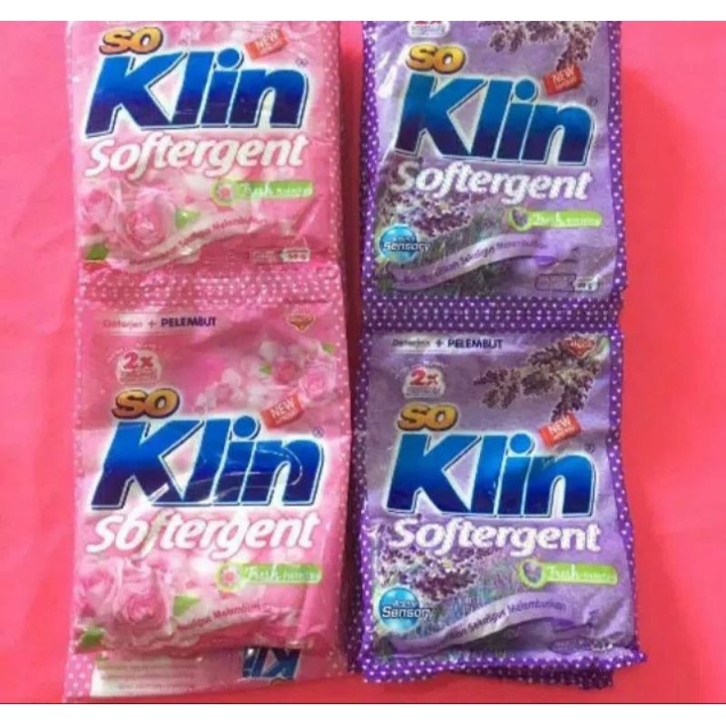 *miditos* (6 sachet) detergent bubuk soklin 41 gram 1000 an