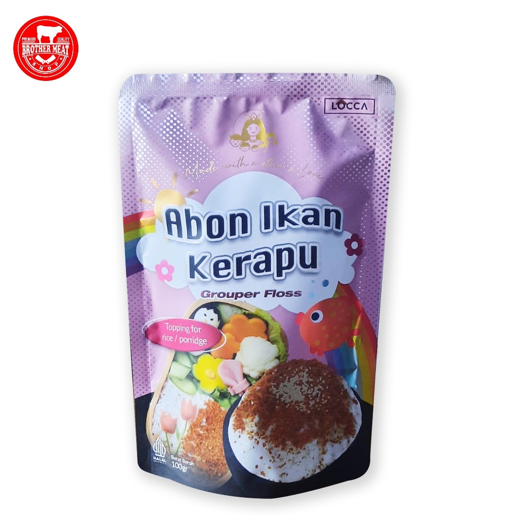 

LOCCA Abon ikan Tenggiri / Abon ikan Kerapu 100 gr