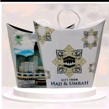 

box oleh oleh umroh dan haji, 50lembar