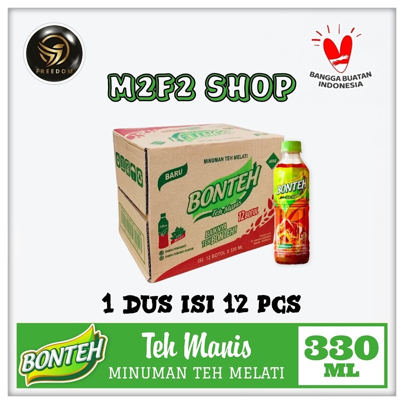 

BONTEH Original Rasa Teh Melati Botol Pet - 330 ml (Kemasan 12 Pcs)