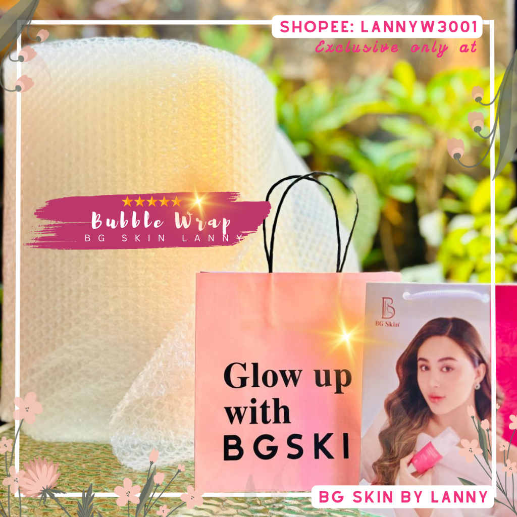 

Bubble Wrap untuk pengemasan lebih AMAN - BG Skin Lanny