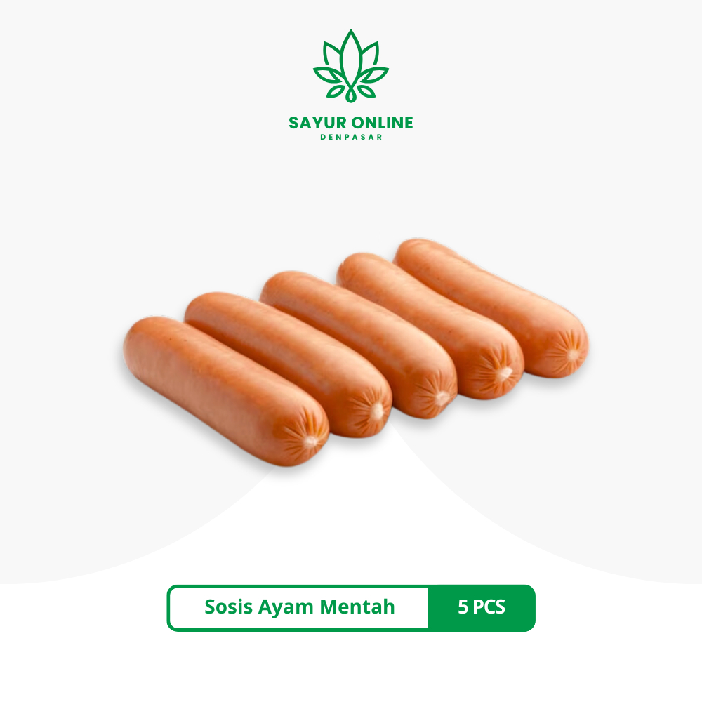 

Sosis Ayam Mentah Eceran 5 Pcs - Sayur Online Denpasar