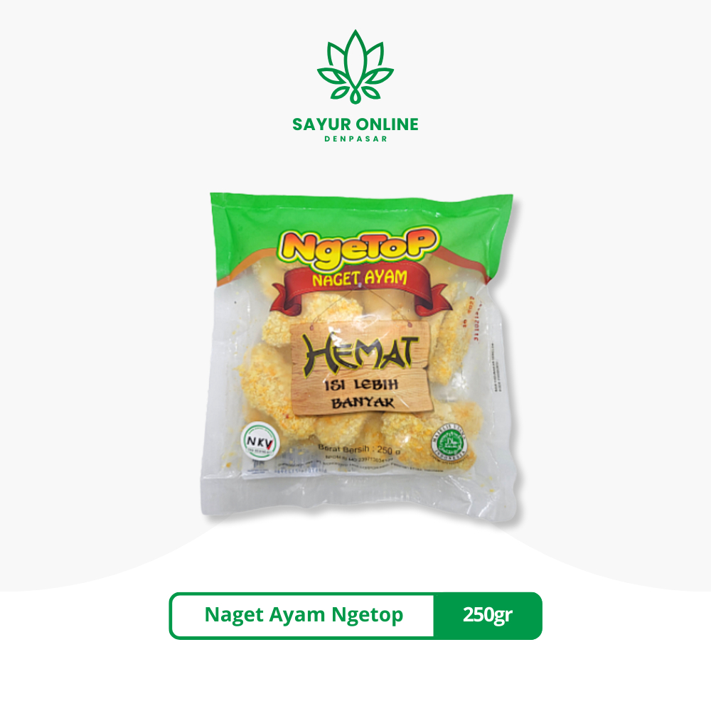 

Naget/Nugget Ayam Ngetop 250gr - Sayur Online Denpasar