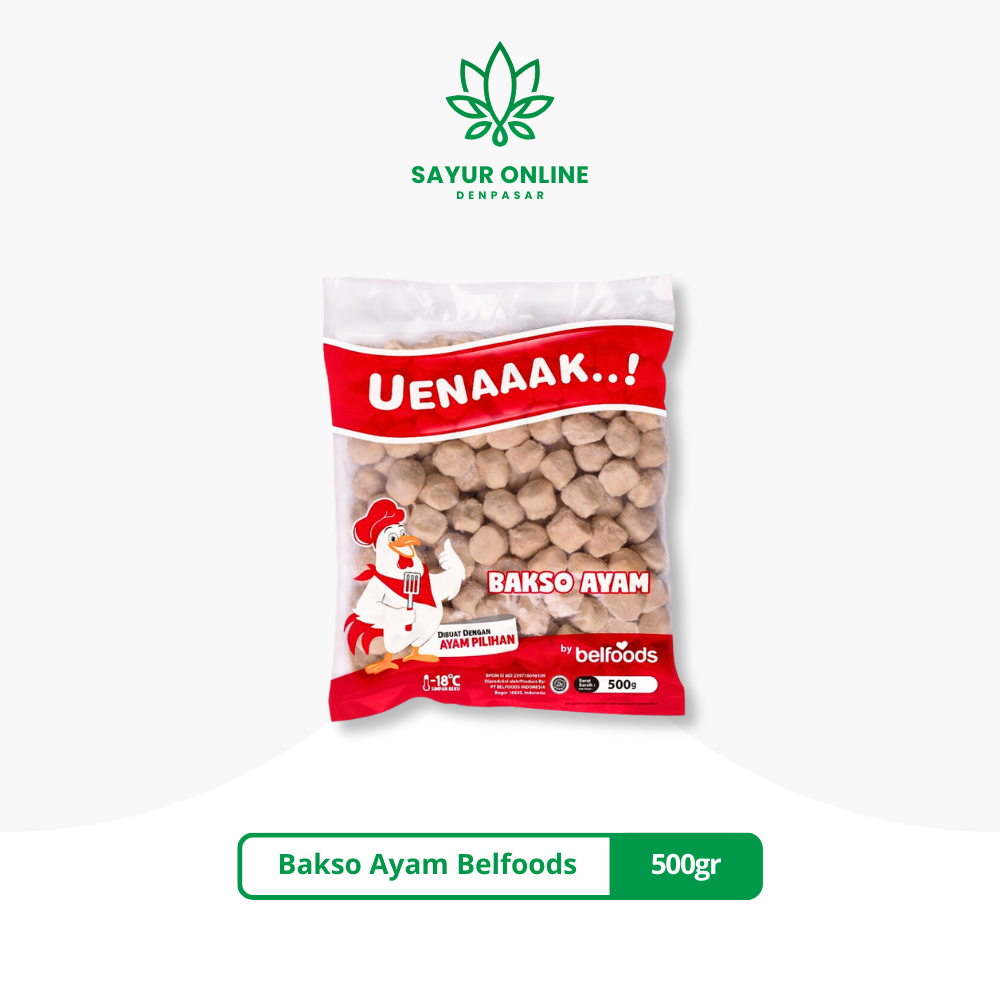 

Bakso Ayam Belfoods 500gr - Sayur Online Denpasar