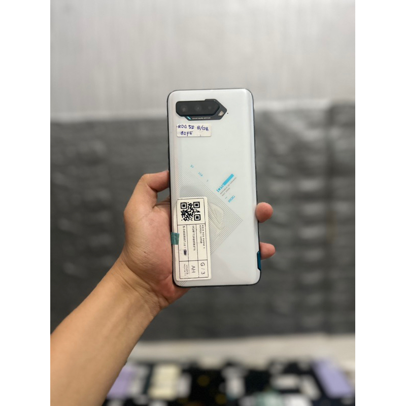 Handpone Hp Asus Rog Phone 5S 8/128 Resmi Second Seken bekas Murah bergaransi
