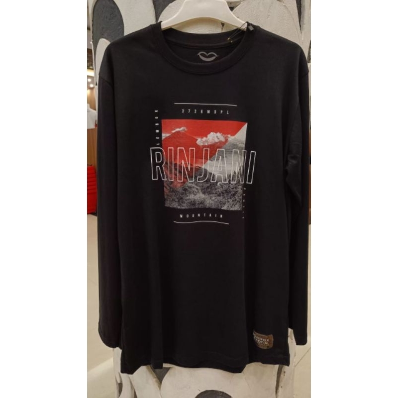 Kaos lombok exotic lengan panjang - Rinjani mountain