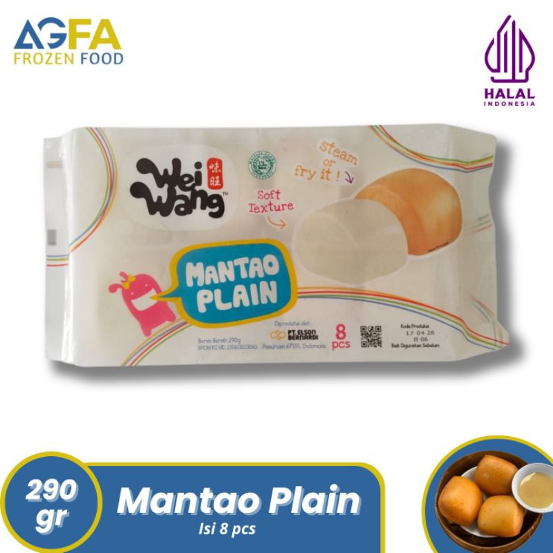 

Wei Wang Mantau Plain/Berat 290 gram