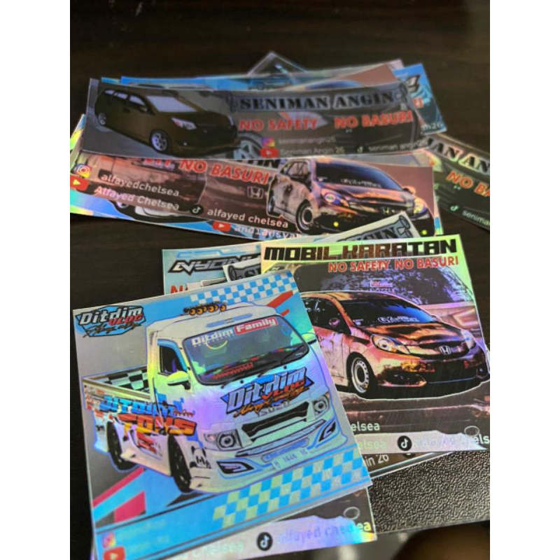 

sticker hologram ditdim asli unit isi 16 pcs