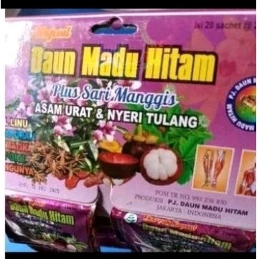 

Daun madu hitam ples sari manggis