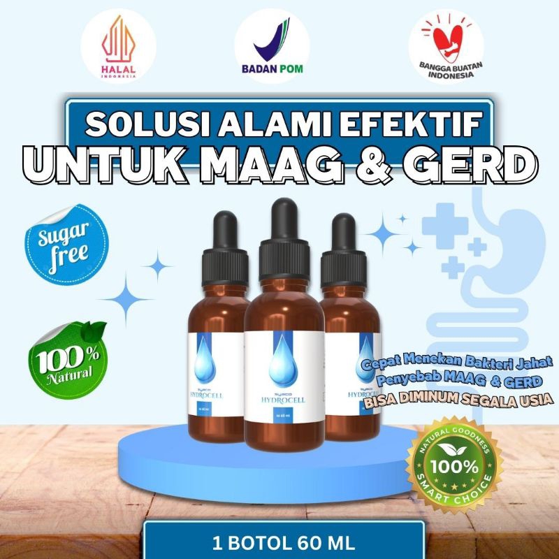Probiotik Hydrocell Obat Asam Lambung Gerd dan pencernaan