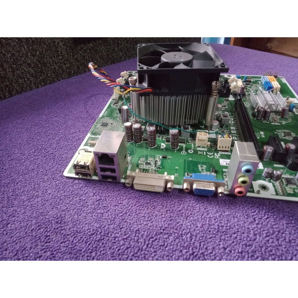 PAKET MOBO HP H61+ PROSESOR INTEL CORE i3 2100 RAM 4GB DDR3 (2GB x2)