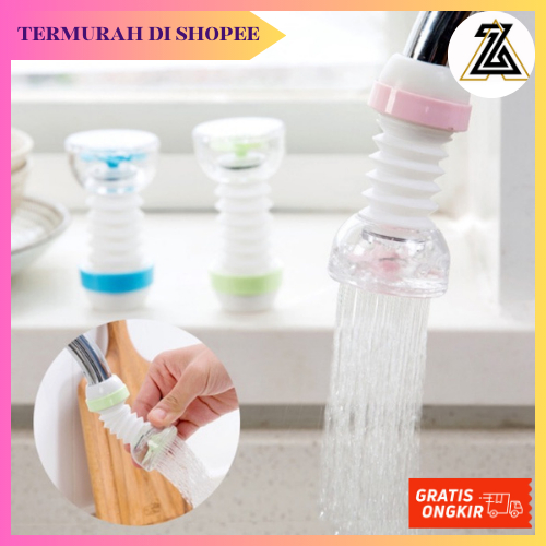 SAMBUNGAN KRAN FLEXIBLE FILTER AIR ANTI SPLASH / SAMBUNGAN KRAN AIR / AIR SAMBUNGAN FILTER KRAN AIR 