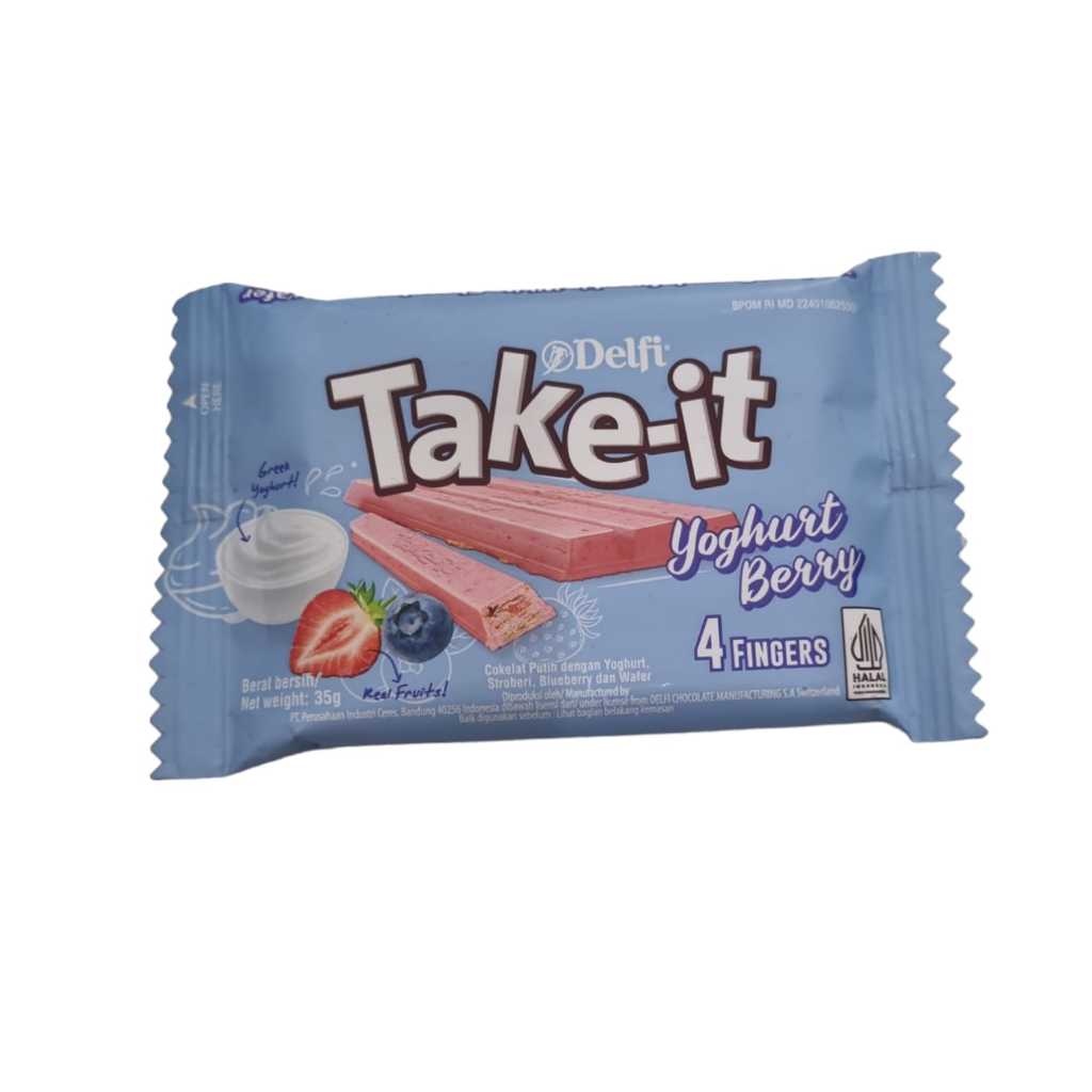 

Delfi Take It Yoghurt Berry Chocolate Bar