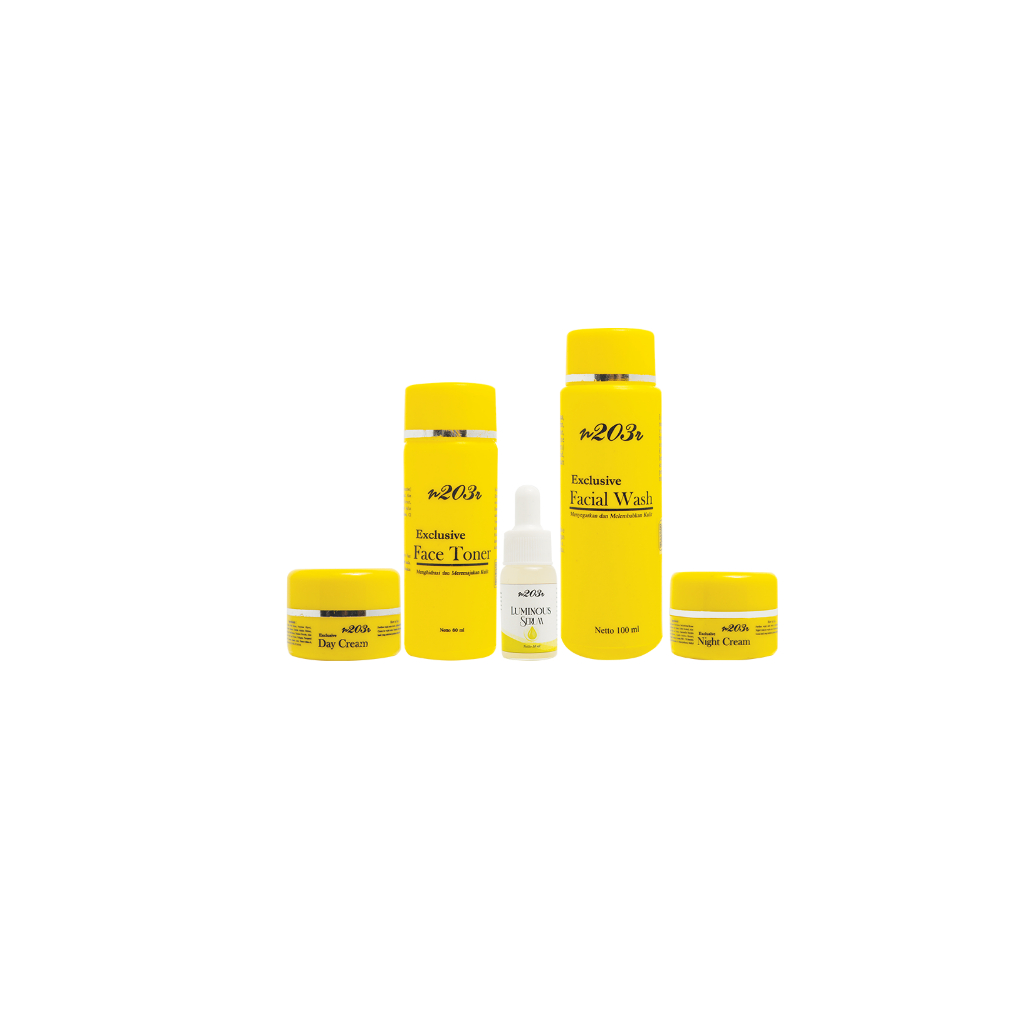N203R Paket Skincare NR Beauty Yellow Series Luminous
