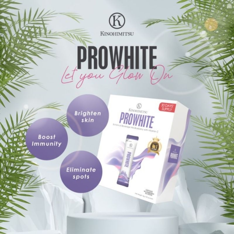 KINOHIMITSU PROWHITE SUPLEMEN KULIT ORIGINAL