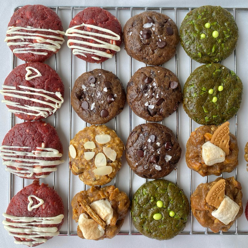 

Soft Cookie Mix - Coklat/Matcha/Marshmallow/Oat