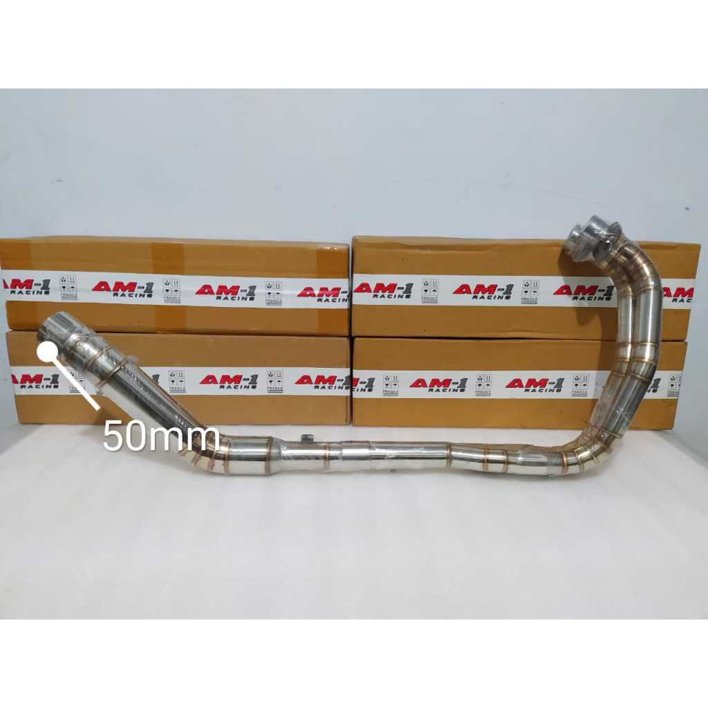 Pipa Header Leher Knalpot Racing All New Kawasaki Ninja 250Fi Ninja250Fi 250 SL Fi Karbu R25 MT25 Z2