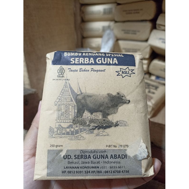 

Bumbu SERBA GUNA 250Gr/ Bumbu Rendang/ Bumbu Gulai