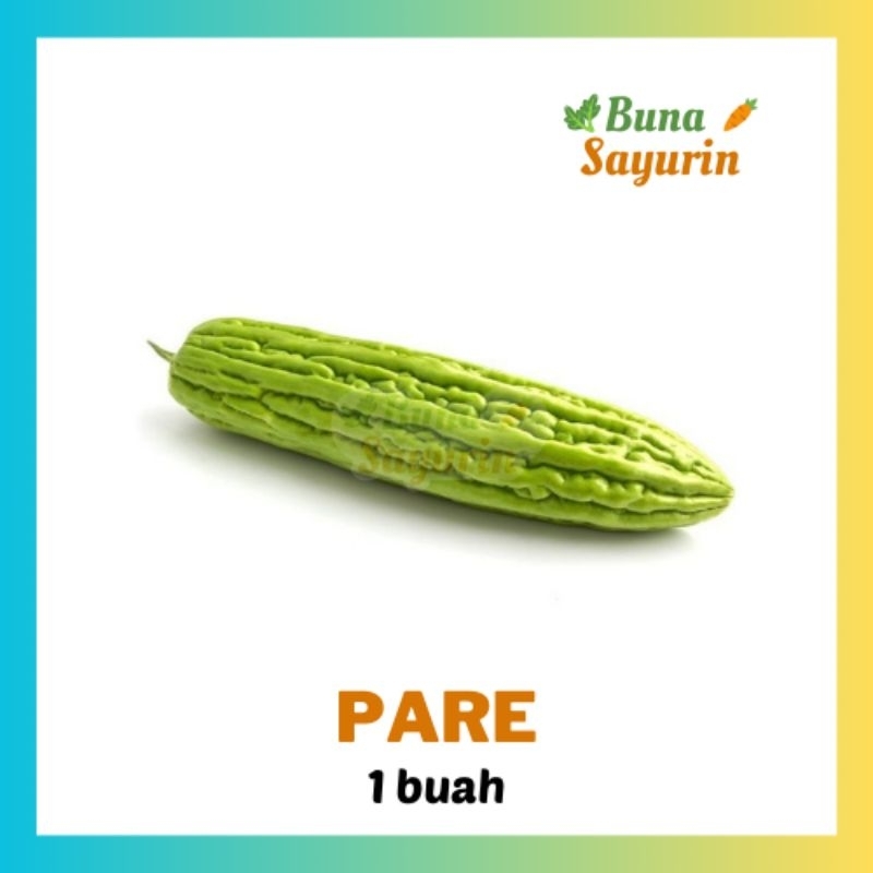 

Pare Panjang Sayuran Segar 1 buah/500gr [BunaSayurin]