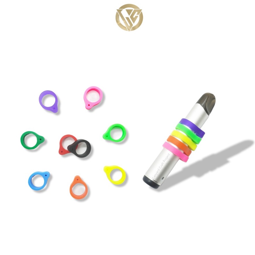 ART U14Q 1 pack isi 1 Karet 13mm 13R super melar gantungan lanyard o ring rubber ring Vapeband gantu