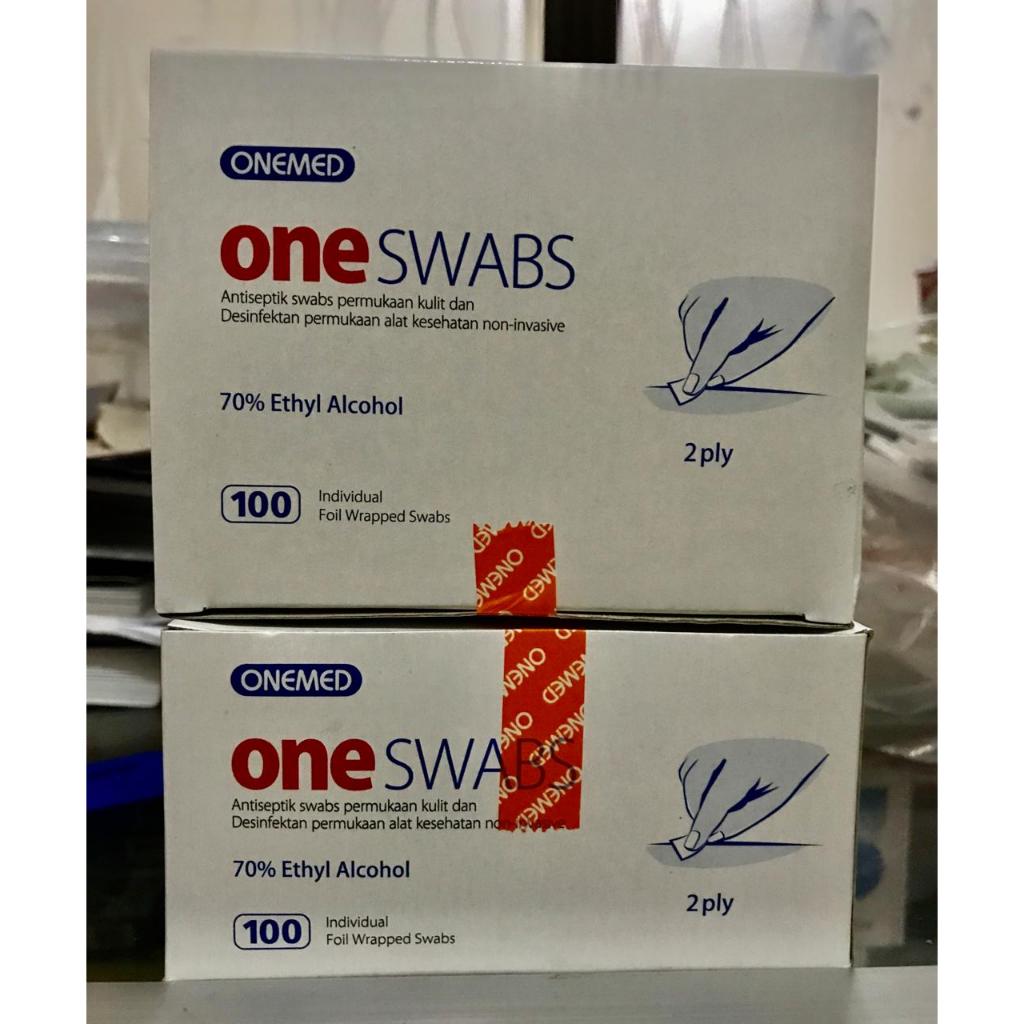 Alkohol Swab / Kapas Alkohol / Tissue Alkohol/ Oneswabs / One Swab Box