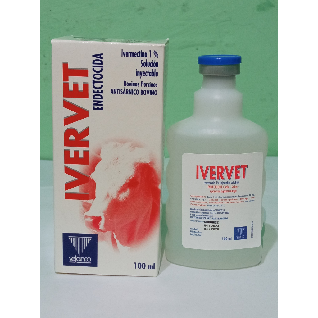 IVERVET 100 ml IVERVET OBAT GUDIK ECTO ENDO PARASIT