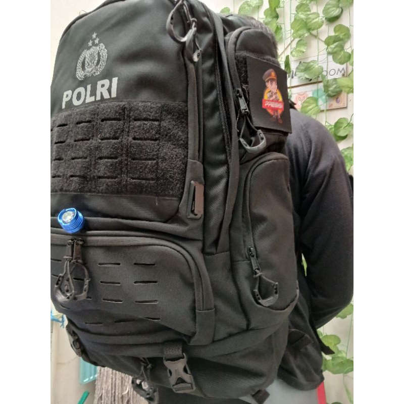 Tas Ransel Jatah Polri / Tas Ransel jumbo Kapasitas 55 L