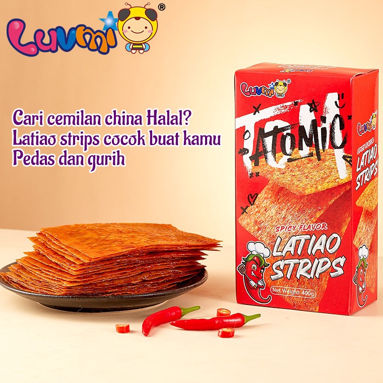 

Harga Promo LIANGGUI LATIAO STRIPS STICKY LATIAO HOT SPICY LATIAO