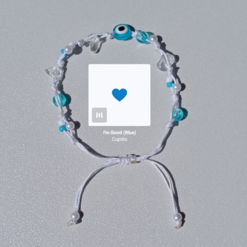 (D.br) gelang tali serut/ gelang tali couple / gelang tali manik / gelang serut / gelang tali giok /