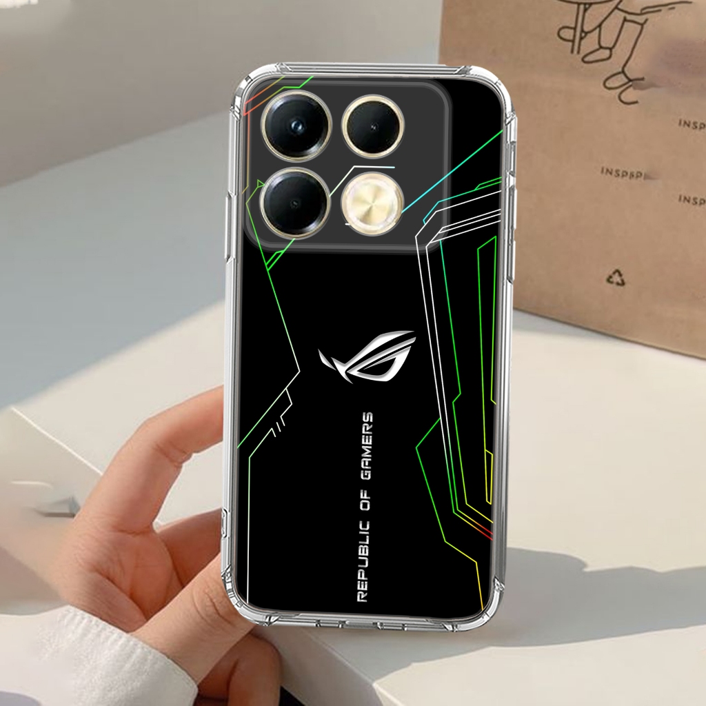 CASE INFINIX NOTE 40 - Casing INFINIX NOTE 40 PRO 5G Terbaru 2024 AERO STORE [ MOTIF 33 ] Silikon - 