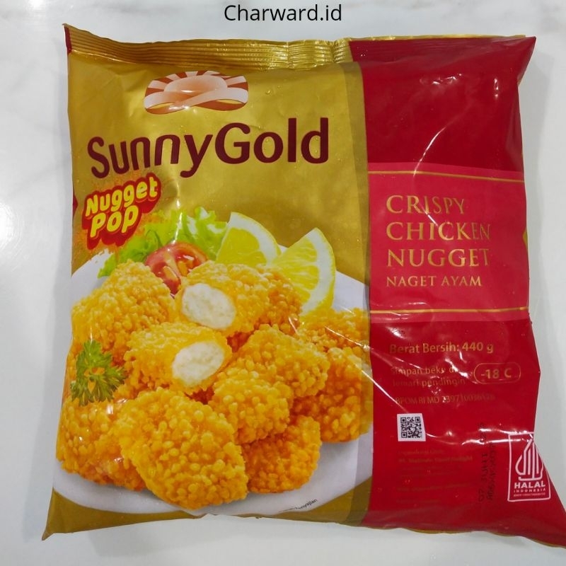 

Sunny Gold Crispy Chicken Nugget Pop 440gr
