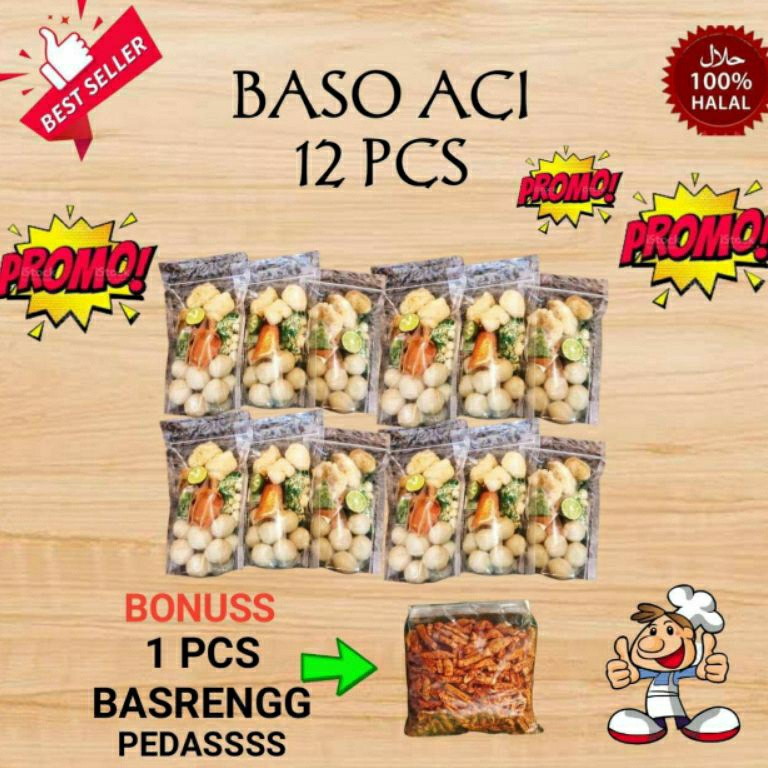 

Terpopuler Baso aci isi 12pcs baso Aci isi 12pcs murah baso Aci paket 12pcs murah boci sibakutalagi