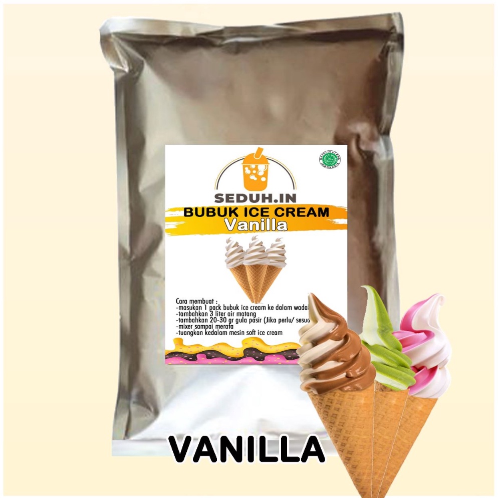 

Banyak dicari VANILLA 1KG BUBUK PREMIX ICE CREAM PREMIUM