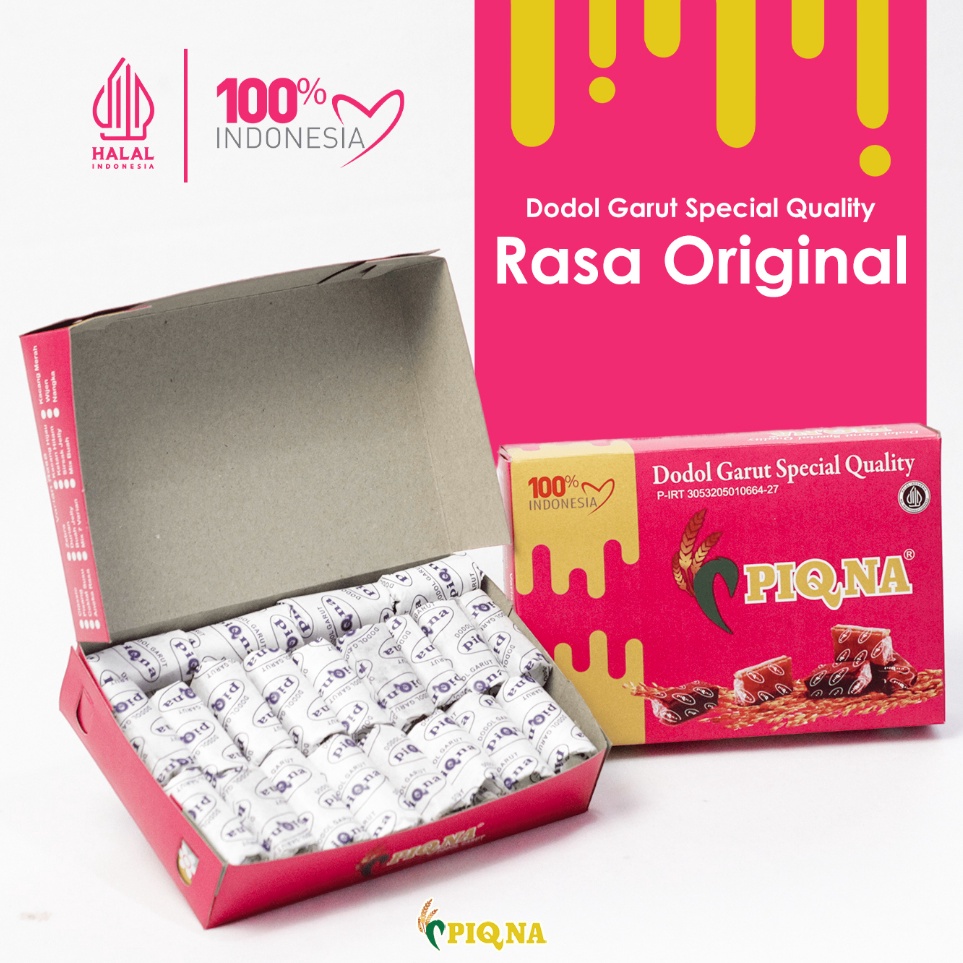 

Cuma disini PIQNA Dodol Garut Original Classic Kombinasi 25g