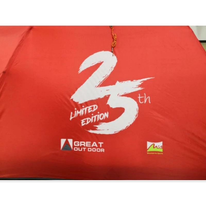 Tenda MIS BORNEO 4 Limited Edition 25th (Red) Mountain Inn Sports Second ;