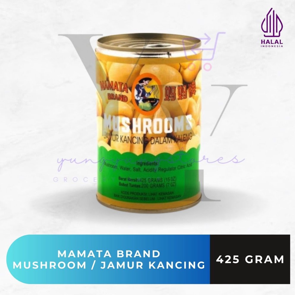 

Pesan sekarang Jamur Kaleng Mamata Brand Mushroom 425 Gram