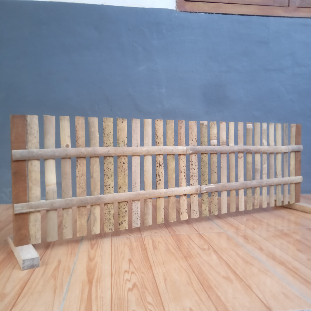 Pagar Bambu Hiasan Dekorasi Teras Rumah Taman Mini